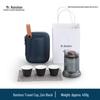 Nanshan Xiansheng Zen Black Portable Ceramic Tea Set