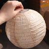 3pcs Portable Festival Lantern Funny Hanging Lantern DIY Lantern Linen Paper Lantern  Home Decor