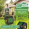 Composteur De Jardin À Chambre Unique DF OMER Pour Le Jardinage En Plein Air - Grand Volume,Conception Compacte,Capacité De 105 L