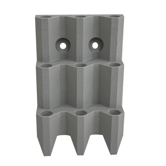 Wall Mounted Dart Organizer 9 Slot Dart Holder 3D Printed Dart Rack Birthday Festive Gift for Dart Players