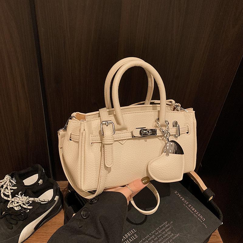 

Premium small bag women s new summer versatile messenger bag handbag platinum bag белый