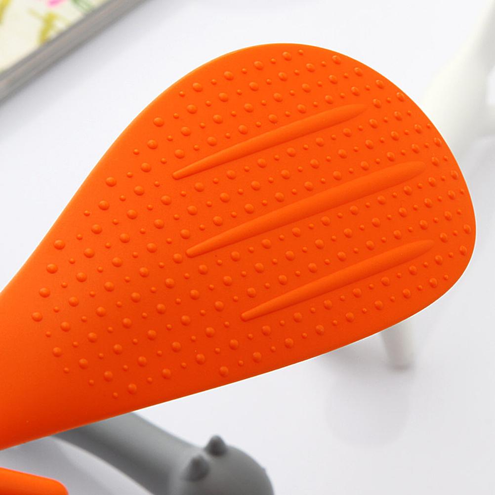 2 Stücke Zufällige Schöne Form Reislöffel Stehend Antihaft Reislöffel Haushalt Küchenhelfer