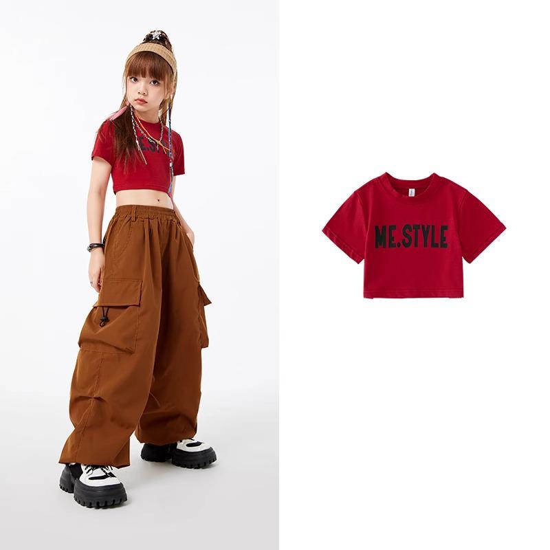 

Детская уличная одежда: Наряды для джазовых и хип-хоп танцев для девочек и мальчиков 160cm