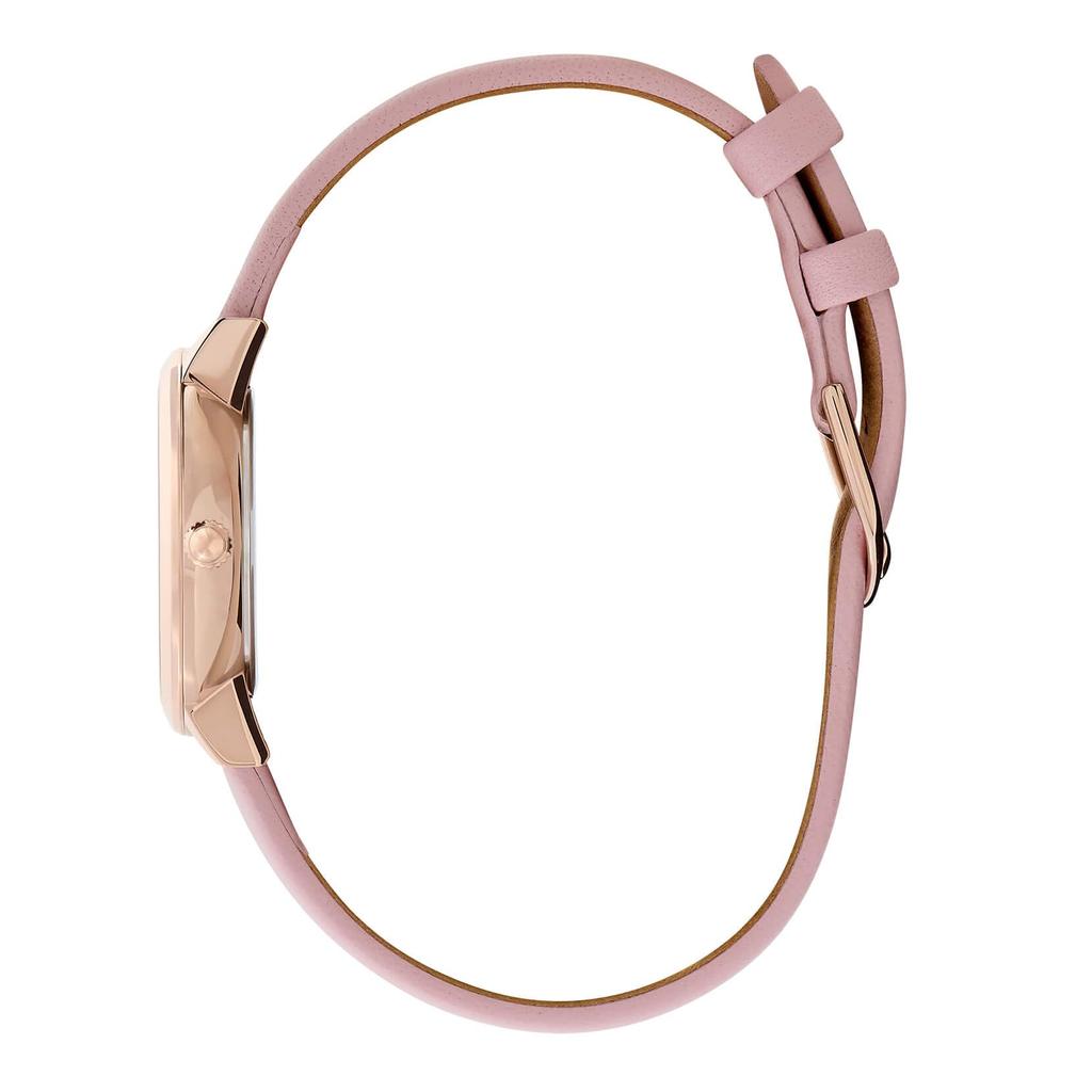 Authorized Dealer Olivia Burton Watch Ladies Ob24000126 Signature 28mm Butterfly Ultra Slim Rose Gold Mellow Rose Leather Strap Watch [OLIVIA BURTON]