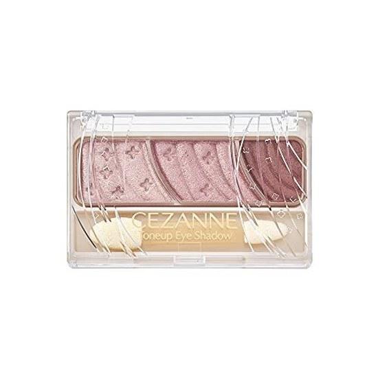 Cezanne Tone Up Eyeshadow 10 Berry Brown 2.6g 3-color applicator