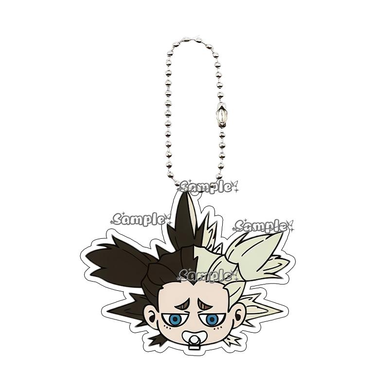 

Q Version Acrylic Rudo Shuaburekku Semiu Amo Jabba Wonger Character Cartoon Keychain Accessories Bag Anime Jewelry Fans Gifts about 5cm