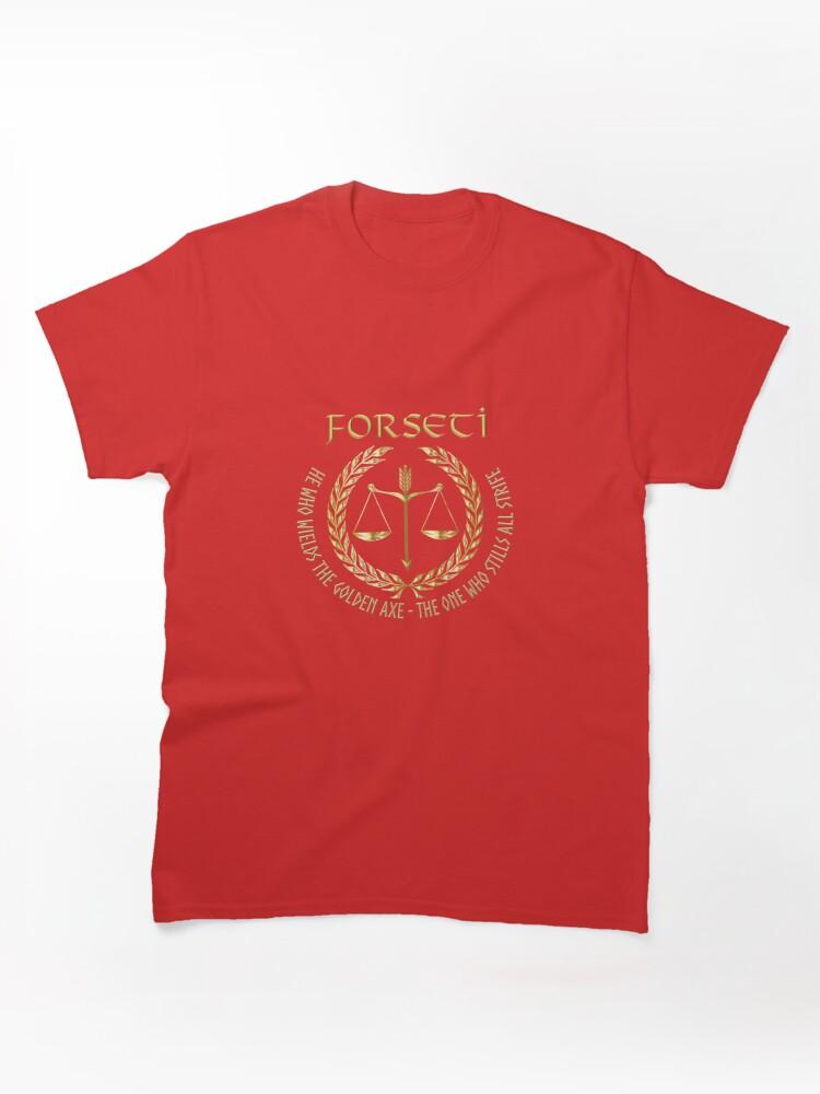 Golden Axe Forseti, Norse God of Justice Classic T-Shirt