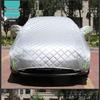 Verdickte Baumwoll-Steppdecke Autoabdeckung: Hagelschutz, Halbabdeckung