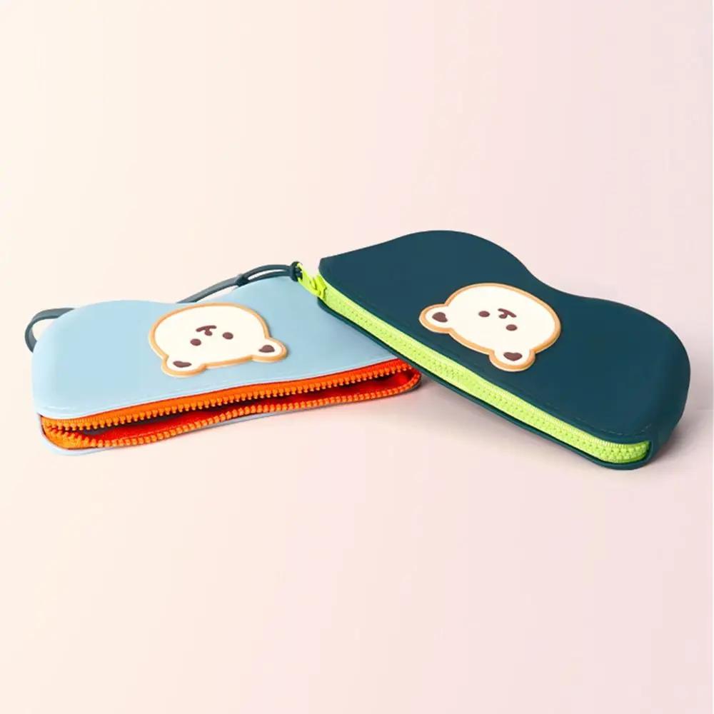 Portable Multifunctional Glasses Bag Dustproof Silicone Coin Purse Waterproof Small Items Bags