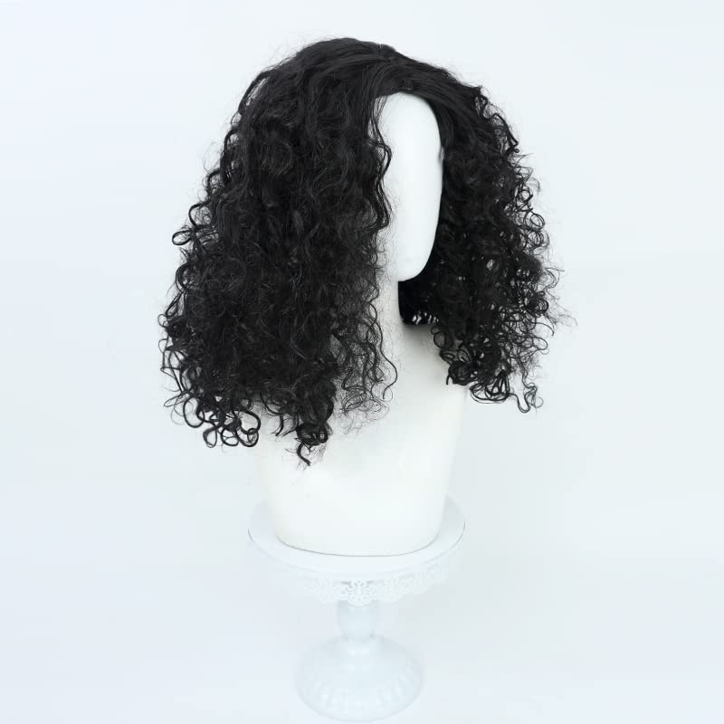 One Piece Usopp Cosplay Wig, Black, Heat-Resistant Wig