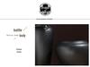 Black Ceramic Flower Vase - New Chinese Style Tabletop Home Decor Ornament