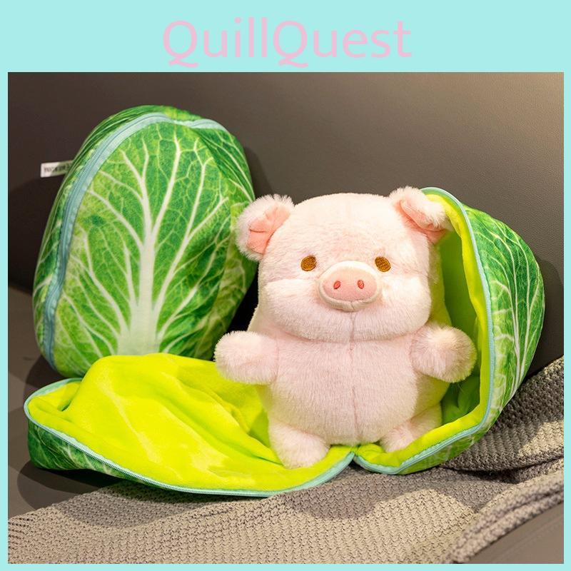 Adorable Plush Pig Toy Cartoon Style Soft Stuffed Animal Perfect Gift For Kids