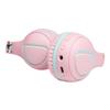 Wireless BT 5.4 headphones FOR children 85 dB microphone foldable pink