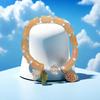 2025 Jadeite Green Jade Rabbit Bracelet: High-End Chinese Style, Year of the Snake, Elegant Women's Niche Beaded Design