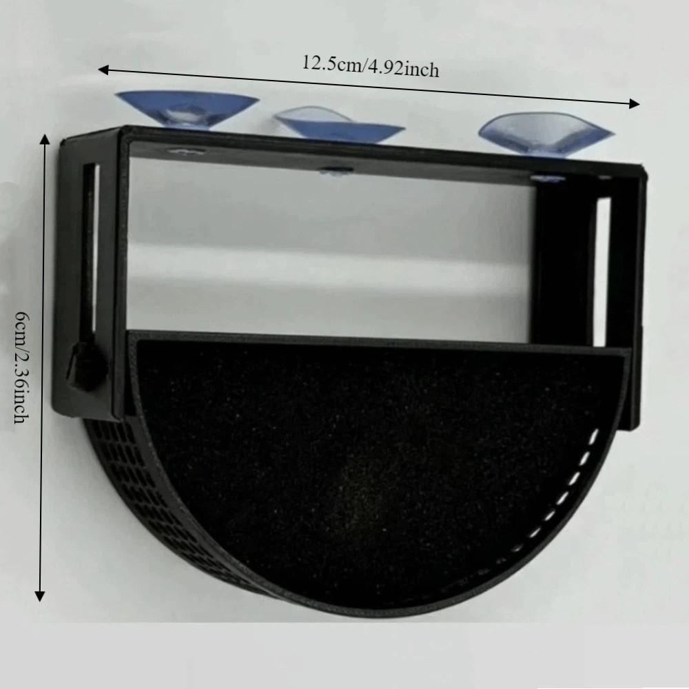 Plastic Aquarium Filter Baffle Auxiliary Device with Suction Cups Fish Tank Flow Reducer Efficient Surface Calmer
