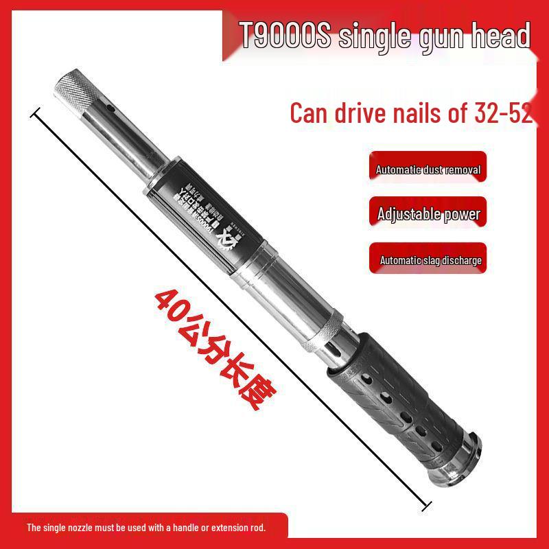 Multi-Function Silent Nail Gun for Woodworking and Cement with Adjustable Settings