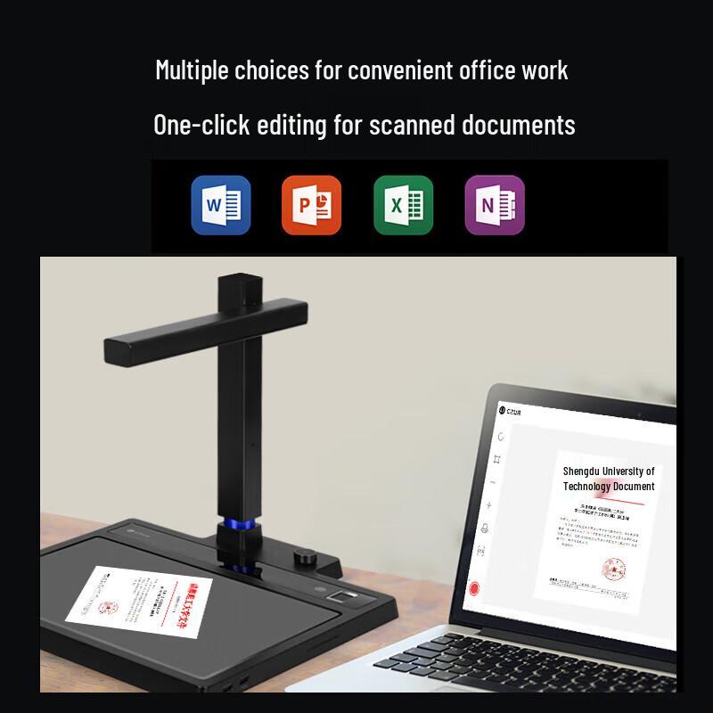 

CZUR Elf SA4Plus Overhead Document Scanner CN plug (adapter included)