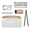 EverToner Replacement Shoulder Strap and Microfiber Paper Waterproof Inner Liner for Long-chmp Cylindrical Bag Accessory