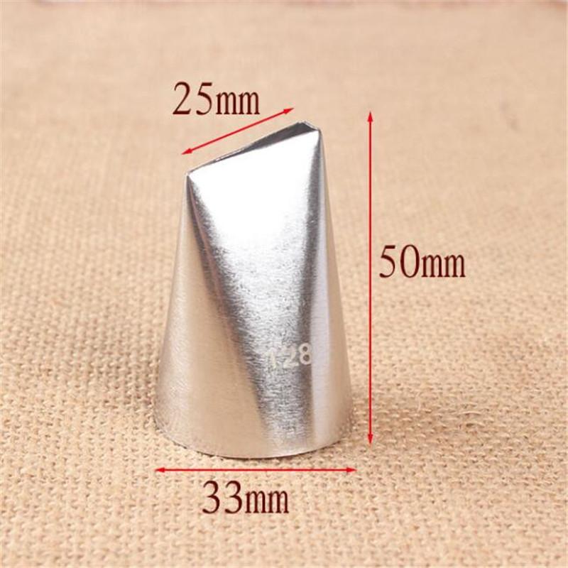 

Большой размер розы из нержавеющей стали для глазури насадки для торта украшения кремом кондитерские советы инструменты для декорирования тортов десертов #874