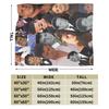 Luis Miguel Flannel Blanket Winter  Super Warm Throw Blanket for Kids Adult Outdoor Pattern Bedspread Sofa Bed Cover