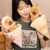 Ice Cream Cone Capybara Plush Toy Detachable Capybara Stuffed Doll  Kids Birthday Gift