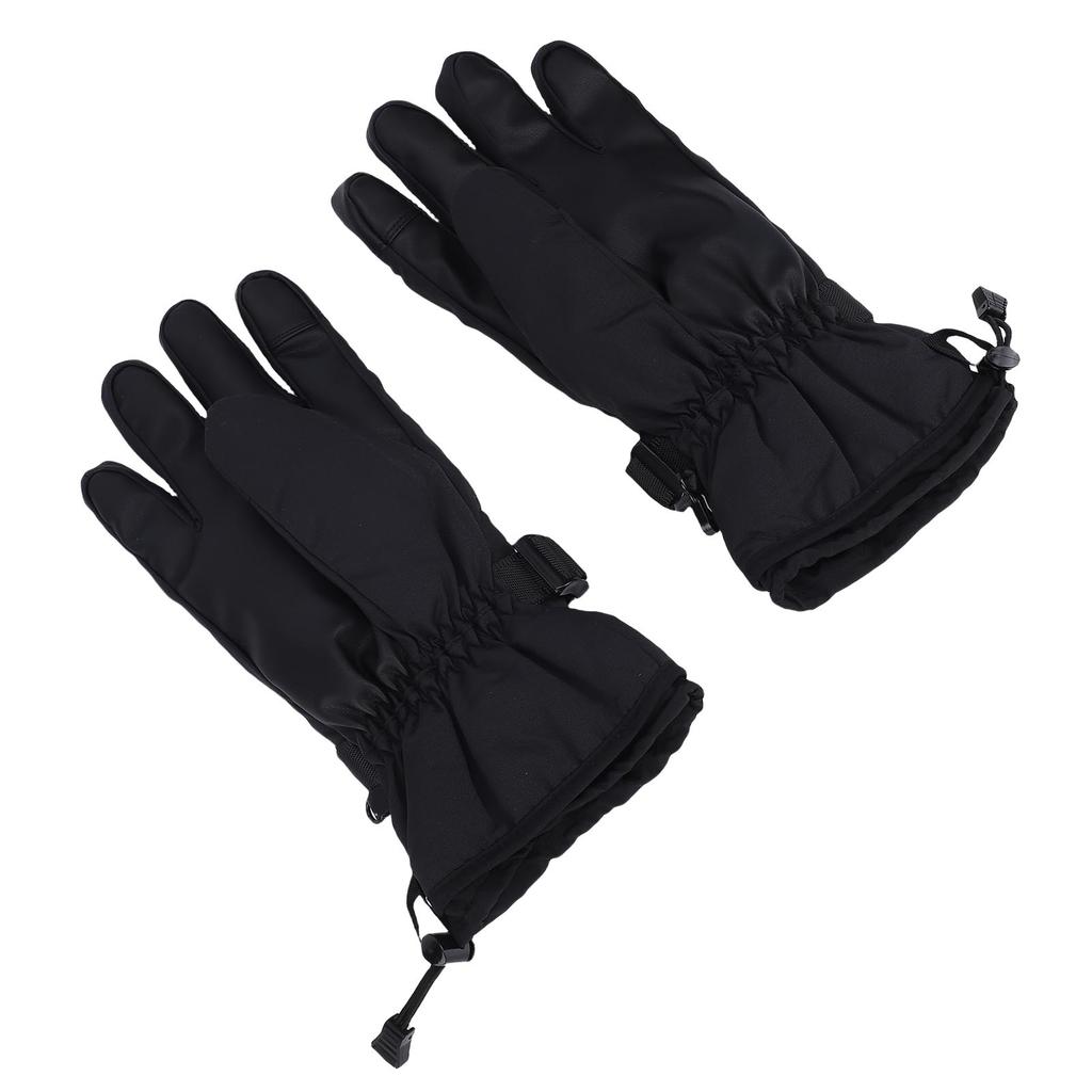 Winter Rechargeable Electric Warm Heated Gloves Men Women Battery Powered Heating Gloves with Reflective Strips for