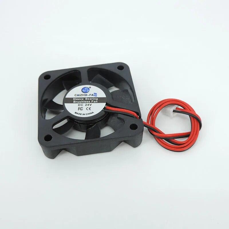 DC 5010 5V 12V 24V Volt 5cm Computer CPU Cooler Cooling Fan 50MM Small Exhaust Fan for 3D Printer 2pin 50x50x10mm Sleeve Bearing