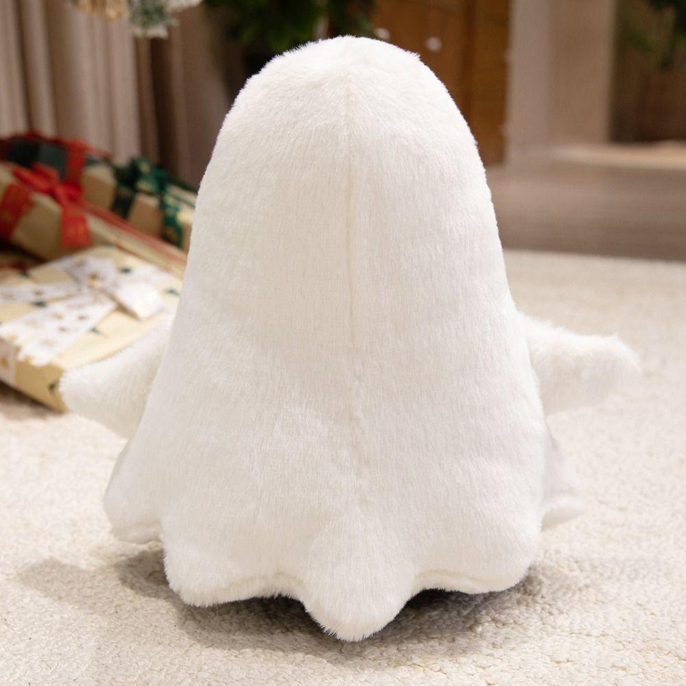 30cm Cartoon Ghost Pillow Soft Stuffed Toy Halloween Ghost Plush Doll  Halloween Party Accessory