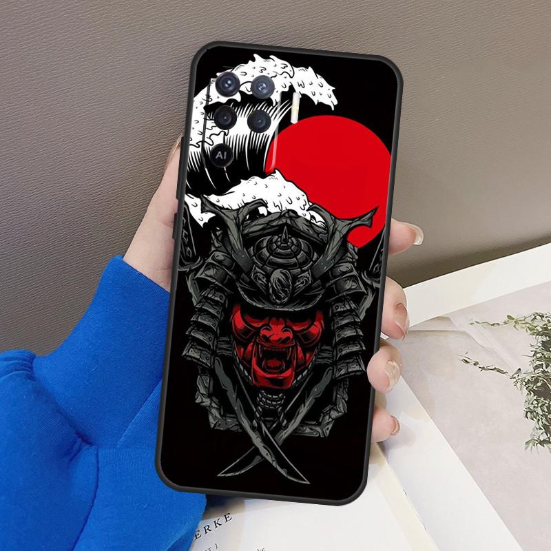 

Japanese Samurai Warrior Case For Oppo A94 A74 A54 A80 A60 A40 A18 A38 A58 A78 A98 A96 A76 A16 A15 A17 A57 A77 A5 Pro OPPO A79 5G