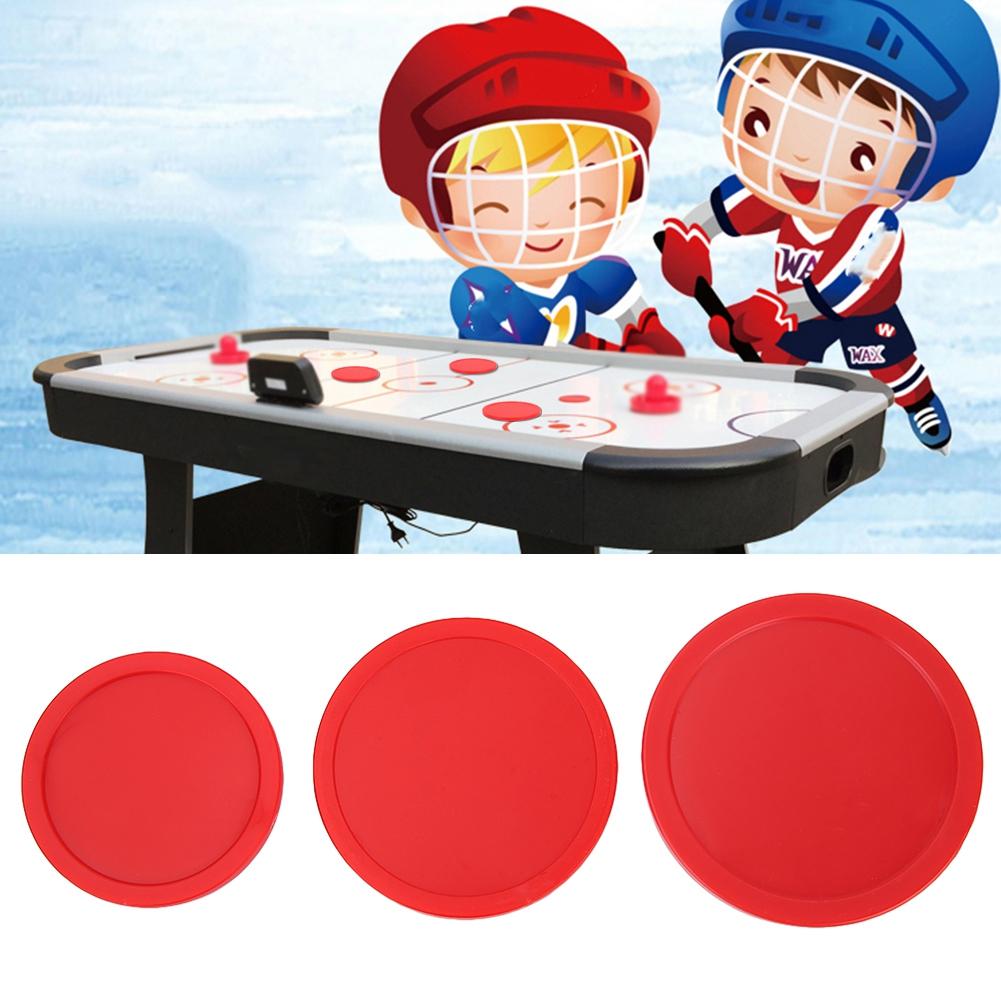 Air Hockey Pucks Plastic Air Ice Hockey Pucks Piece Replaceable for Tables Game Equipment Hockey Pucks