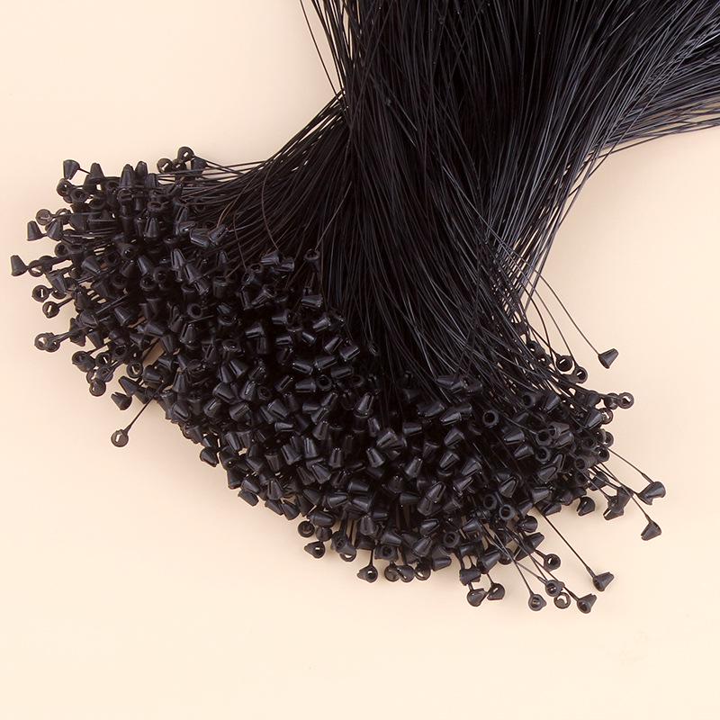 Transparent Plastic Snap Buckle Lanyard for Clothing Tags