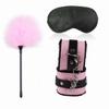 Bdsm Bondage Kit of Leather Restraints Handcuffs Strap Adults Sex Game Toys for Couples Feather Flirting Sexy Erotic