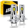 AILEO H7 LED Headlight, Car Bulb, Explosive Light, 18,000 Lm, High Brightness, 70 W/Pair