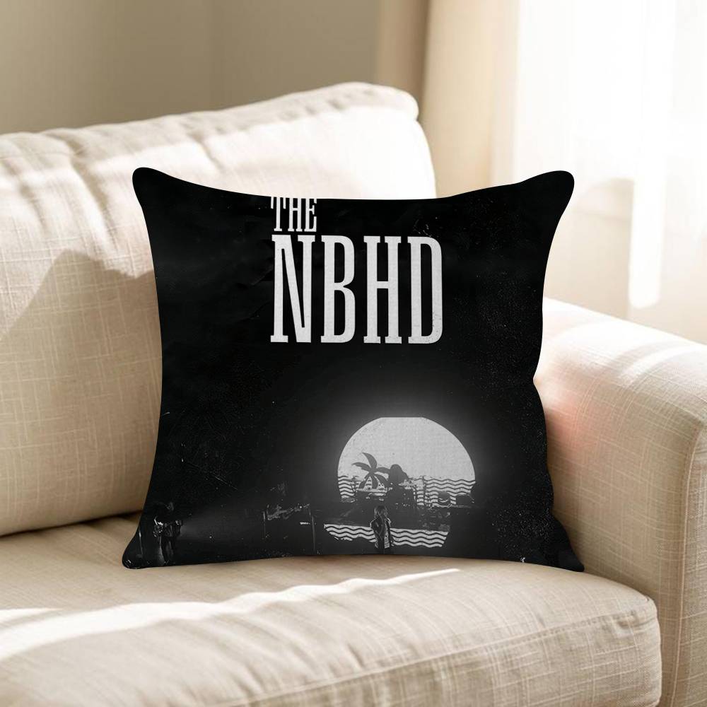 Band The Neighborhood TNBH Pillow Gift Home Office Decoration Bedroom Sofa Car Cushion Cover Case 45x45