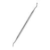Stainless Steel Double-Ended Cuticle Pusher & Nail File Set