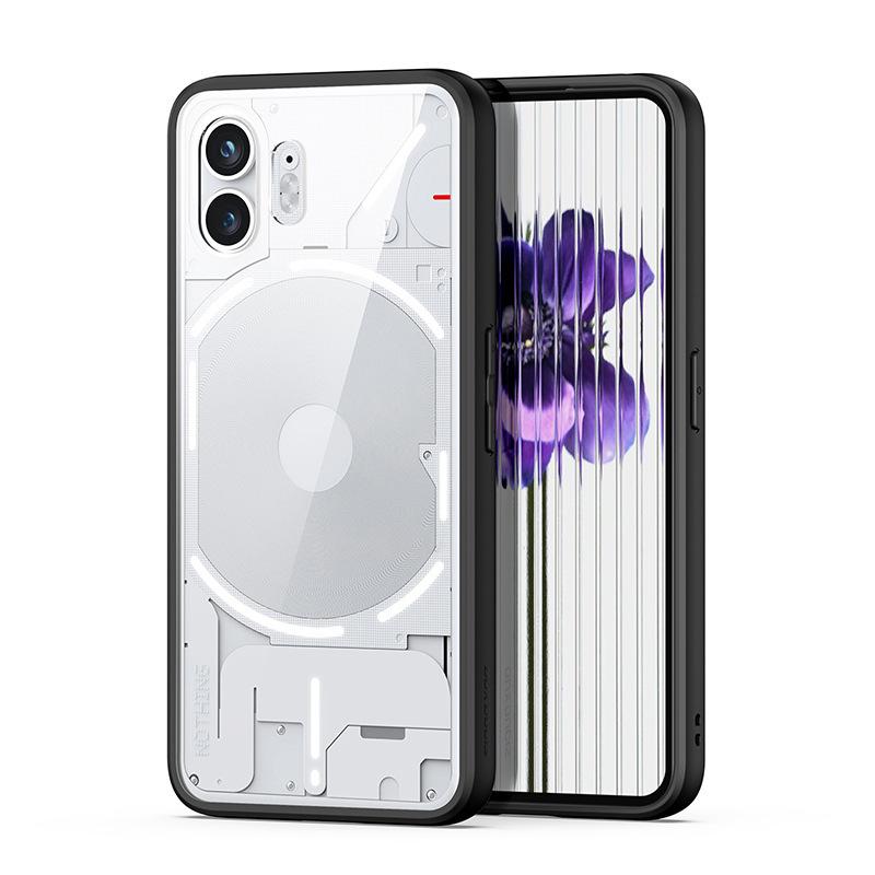 For Nothing Phone2 Mobile Phone Case Full Coverage Transparent HD Back Shockproof Protective Case Nothing phone2 чёрный