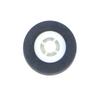 5x Black Rubber Bearing Roller Guide Pulley Wheel Pinch Roller 13x6x2mm for  RS-CH770 RS-BX501