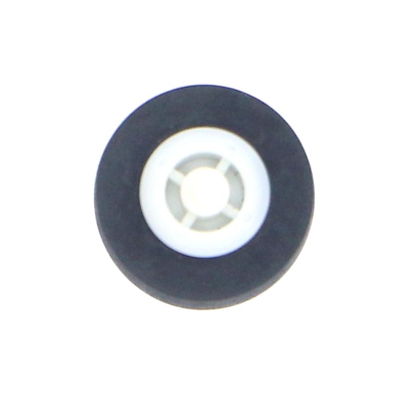 5x Black Rubber Bearing Roller Guide Pulley Wheel Pinch Roller 13x6x2mm for  RS-CH770 RS-BX501
