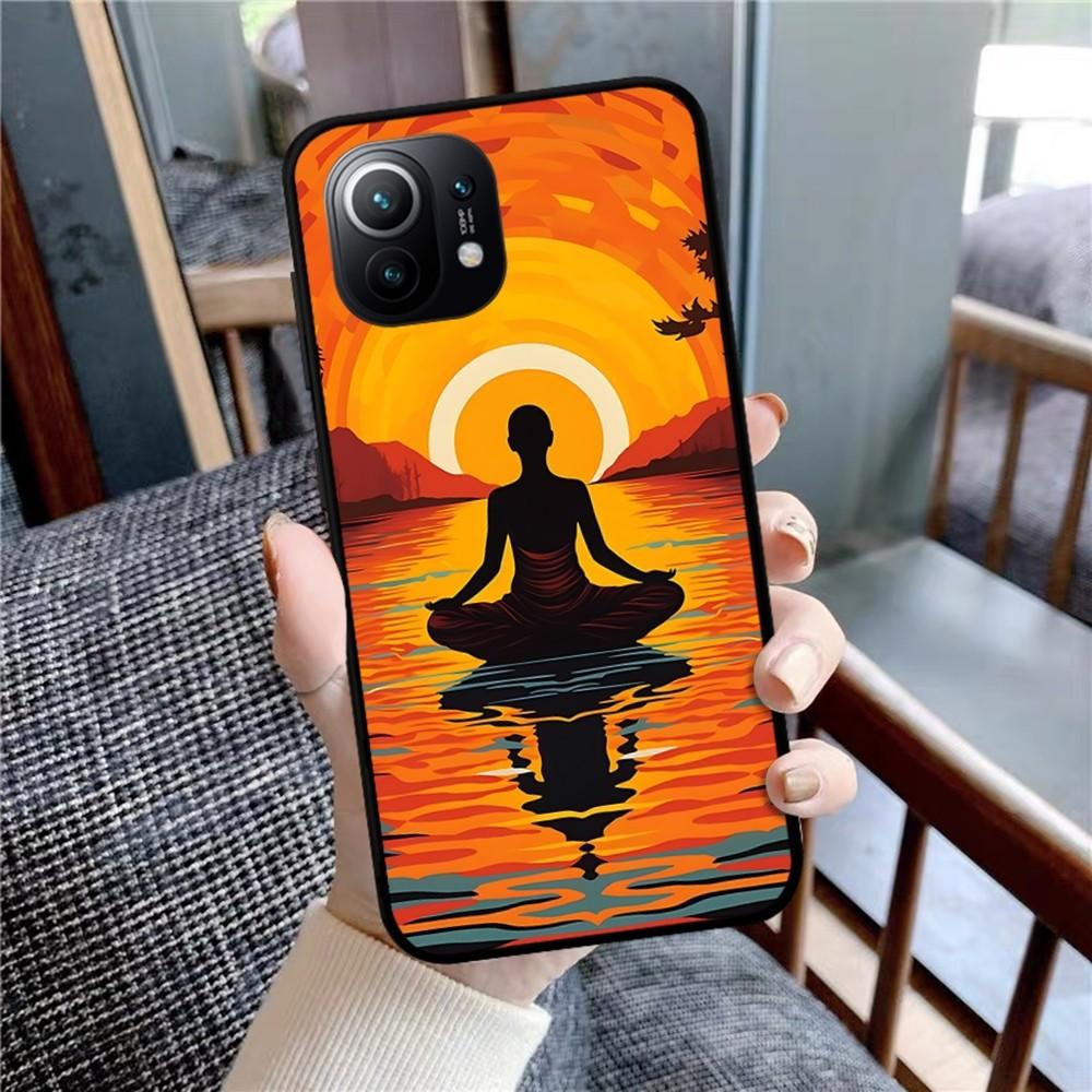 

The Yoga Phone Case For Xiaomi Mi 5X 8 9 10 11 12 Lite Pro 10T PocoX3pro PocoM3 Note 10 Pro Lite Xiaomi Mi 10