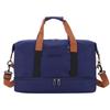 Large Capacity Water-repellent Travel Bag with Wet/Dry Separation & Shoe Compartment