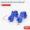 2Pcs Motorcycle Mirror Mount Aluminum Alloy Universal Bracket 8/10Mm Handlebar Rearview Holder For Cycling Commuting Riding