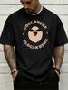 Unisexs Streetwear Short Sleeve Tee Cool Sunglasses Sheep Circle Star Graphic Royal Blue Loose Soft Cotton Summer Daily Casual Top
