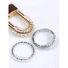 4pcs/Set Transparent Ring Sizer Adjuster, Invisible Coil Wrap Resizable Rings, Multiple Combinations Available