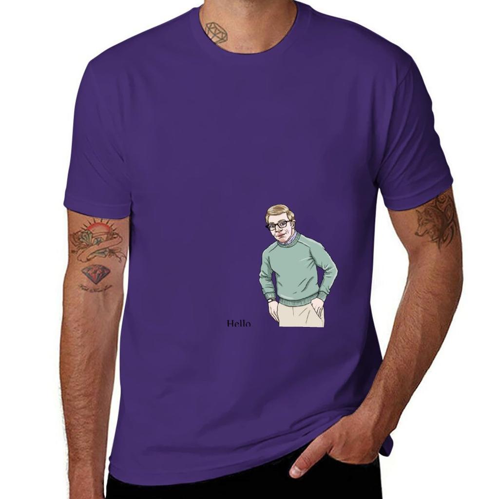 Hello My Name Is Joe Pera TShirt Boys Whites Funnys Anime Short Sleeve Tee Slim Fit T Shirts for Men