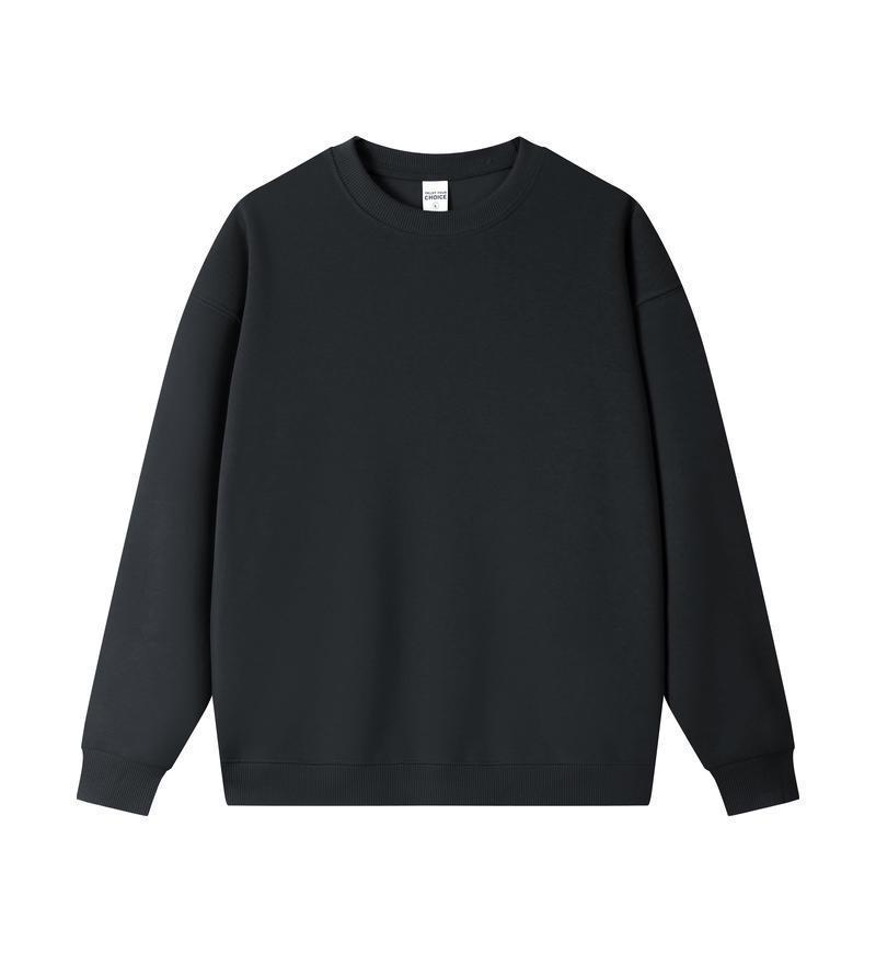 Autumn Winter Women's Round Neck Hoodie - Loose, Heavyweight, Casual Fashion, Multi-color Trends.