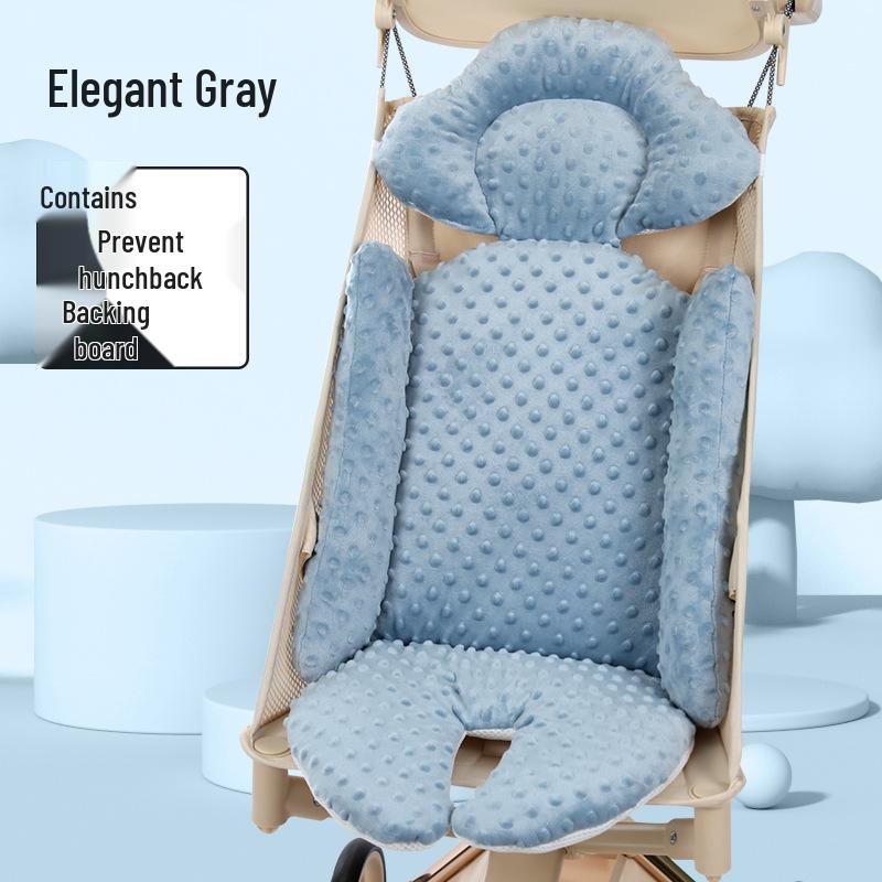 

Round T2 Cushion: Little Tiger Seat Cushion with Pocket, Hard Back Support, Anti-Hunchback, Universal Model x2. Anti-Hunchback Backplate Design