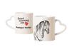 Henson Horse - Cup with a Horse, a Cute Cup with a Heart-shaped Handle, a Universal Gift from the Brand