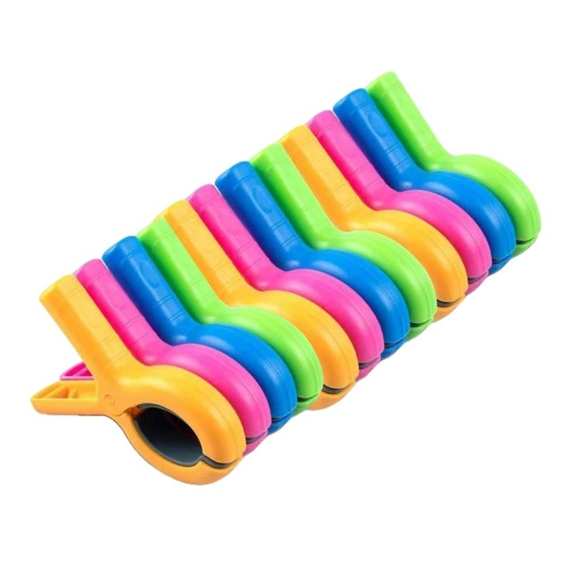 Multifunctional Big Size Plastic Clothes Clips for Securing Bedding and Garments Sturdy Laundry Pegs Ideal for Home Outdoor Use.