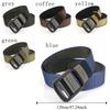 Practical Nylon Men Belt No Hole Design Soft Ratchet Belts Comfortable Classic Adjustable Web Belt Daily Wear