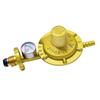 Explosion-Proof Low-Pressure Valve for Gas Cylinders with Gauge